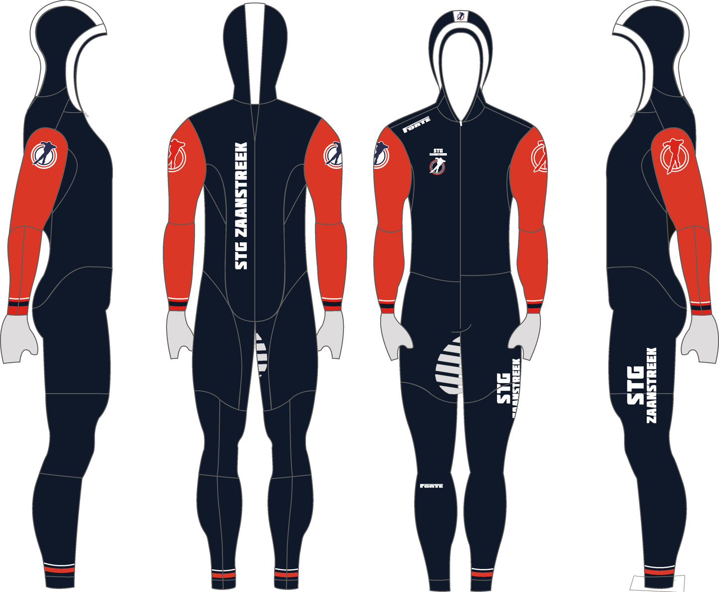 Forte STG Zaanstreek Powerstretch Speedsuit