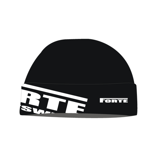 Forte Sportswear muts zwart - warme sportmuts voor heren en dames, ideaal voor hardlopen, fietsen en outdoor activiteiten