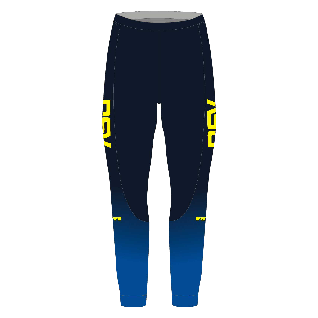 NSV thermo taille voor langebaanschaatsen – warme en elastische schaatsbroek zonder bretels van de Nijmeegse Schaatsvereniging, ideaal voor trainingen op de 400-meterbaan in koude omstandigheden