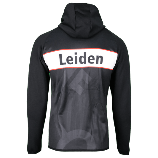 gemeente leiden sportswear hooded sweater sportkleding wielerkleding achterkant van hoodie
