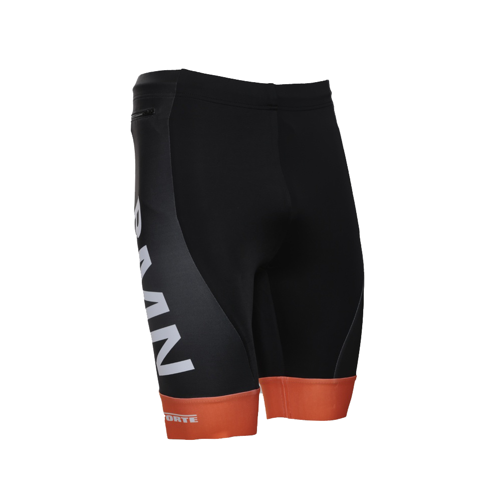 Korte running tight BMN Bouwmaterialen – ademende, aansluitende hardloopbroek met comfortabele tailleband voor zomerse trainingen