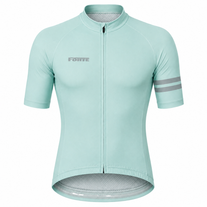 Wielershirt Aerodynamisch elite - mintgroen - fietsshirt aero met sportieve pasvorm