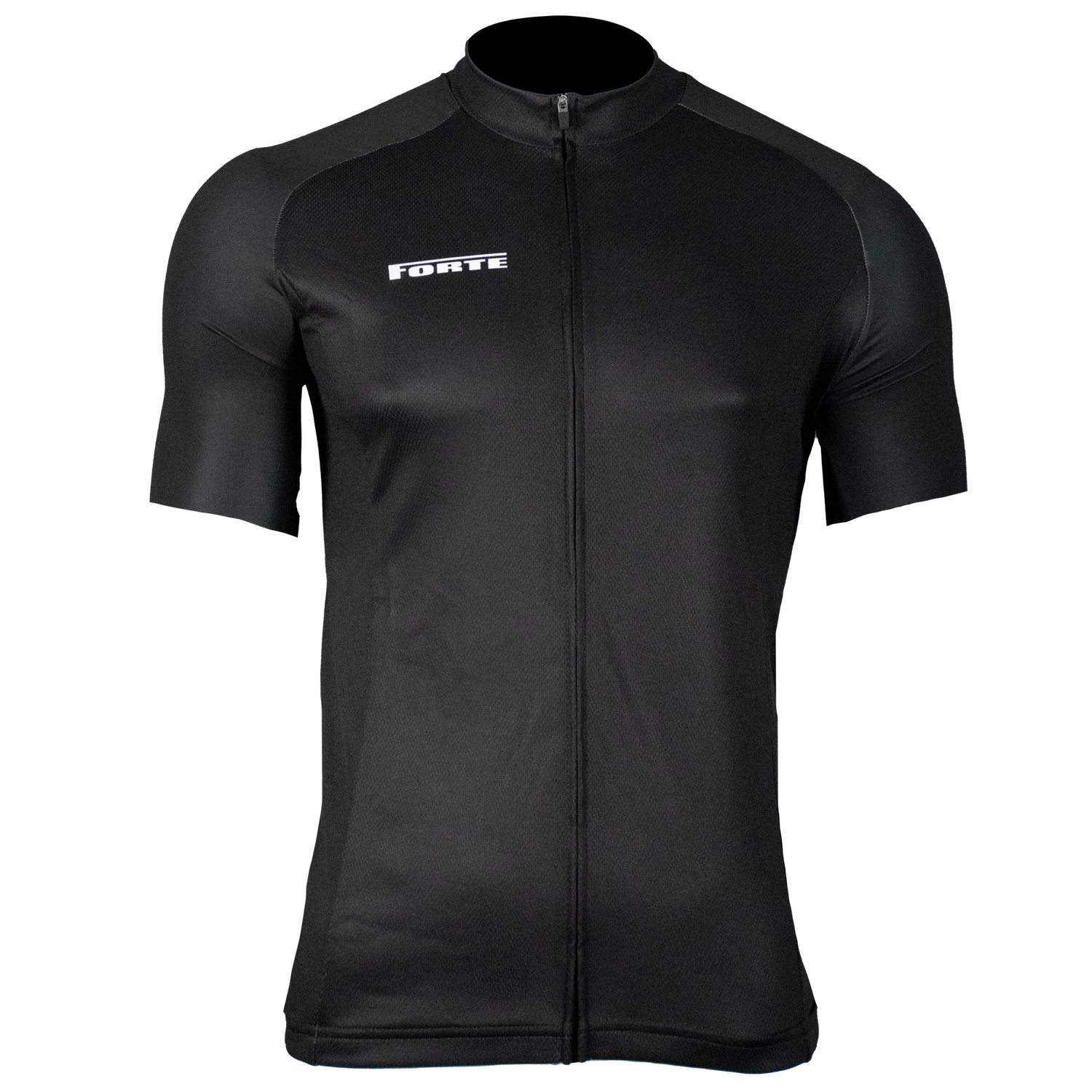 Wielershirt pro Forte sportswear webshop collectie, wielerkleding wielrenshirt met achterzak en rits