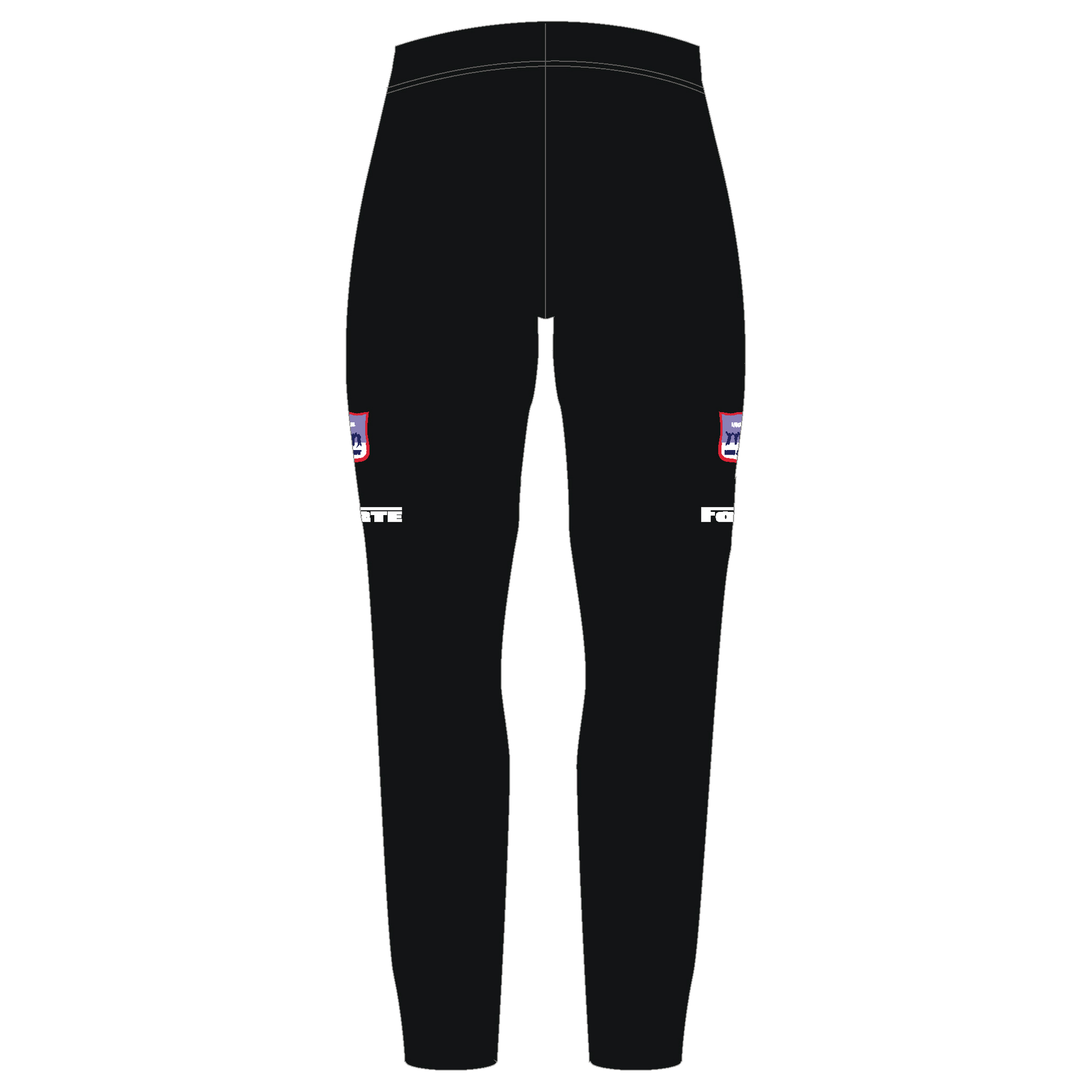 Thermo ritsbroek IJsclub Kees Jongert – warme sportbroek met lange ritsen, ideaal voor schaats- en wintertrainingen