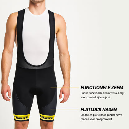 Koersbroek classic - fietsbroek met eenvoudige zeem - budget koersbroek - productdetails