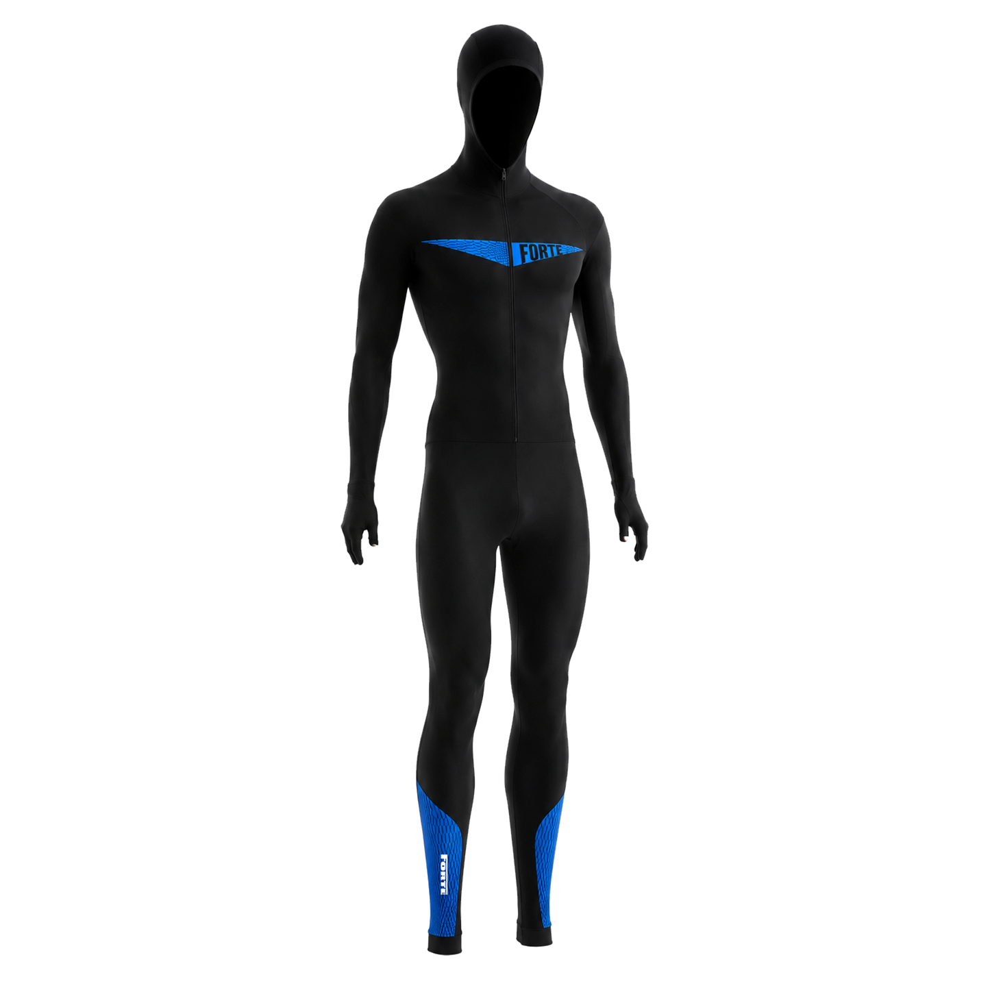 Professioneel lycra schaatspak met cap – aerodynamisch unisex schaatspak voor snelheid en comfort op het ijs