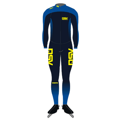 NSV thermo marathonpak voor kinderen – warm en strak schaatspak van de Nijmeegse Schaatsvereniging, speciaal ontwikkeld voor jonge langebaanschaatsers tijdens trainingen en wedstrijden in koude omstandigheden