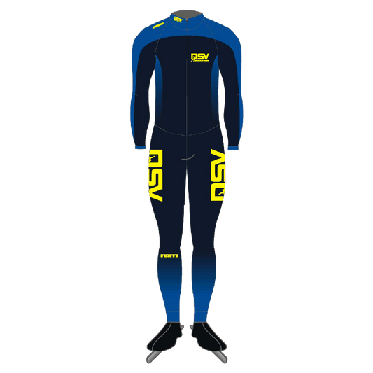 NSV thermo marathonpak voor langebaanschaatsen – warm, strak en isolerend schaatspak van de Nijmeegse Schaatsvereniging, ontworpen voor lange trainingen en wedstrijden in koude omstandigheden