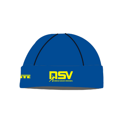 NSV muts voor langebaanschaatsen – warme en sportieve schaatsmuts met NSV-logo van de Nijmeegse Schaatsvereniging, perfect voor koude dagen op en rond de ijsbaan