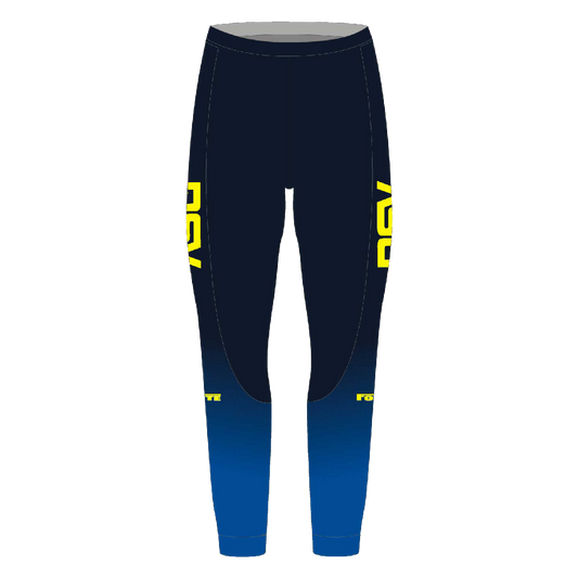 NSV thermo ritsbroek voor langebaanschaatsen – warme en praktische schaatsbroek met lange ritsen van de Nijmeegse Schaatsvereniging, ideaal voor snelle warming-up en afkoeling op de ijsbaan