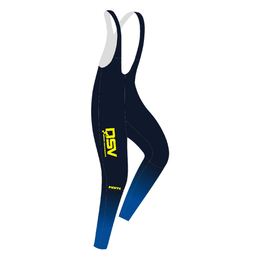NSV thermo salopette voor shorttrack – comfortabele en isolerende schaatsbroek met bretels van de Nijmeegse Schaatsvereniging, ontworpen voor optimale bewegingsvrijheid op het ijs