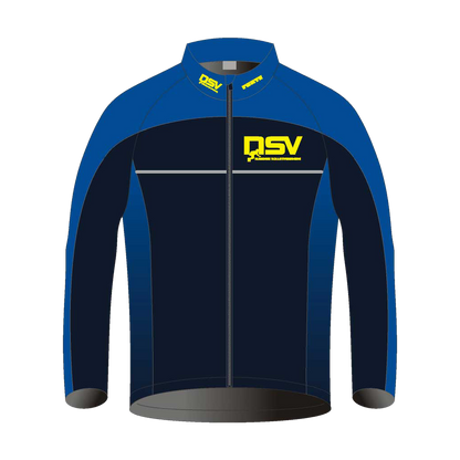 NSV thermojack voor shorttrack – warm, ademend en winddicht schaatsjack van de Nijmeegse Schaatsvereniging, perfect voor training en warming-up op het ijs