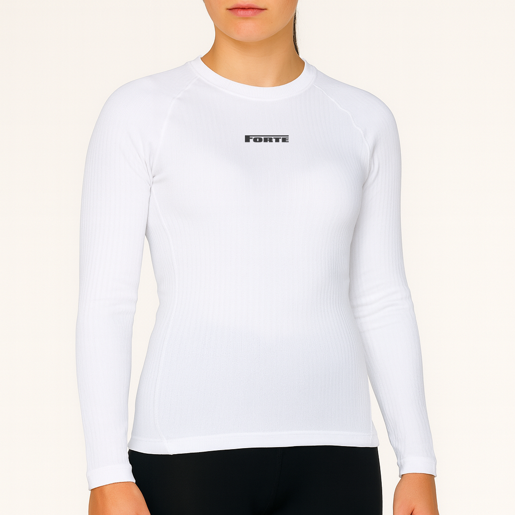 thermal longsleeve ondershirt voor dames sporters warme onderkleding