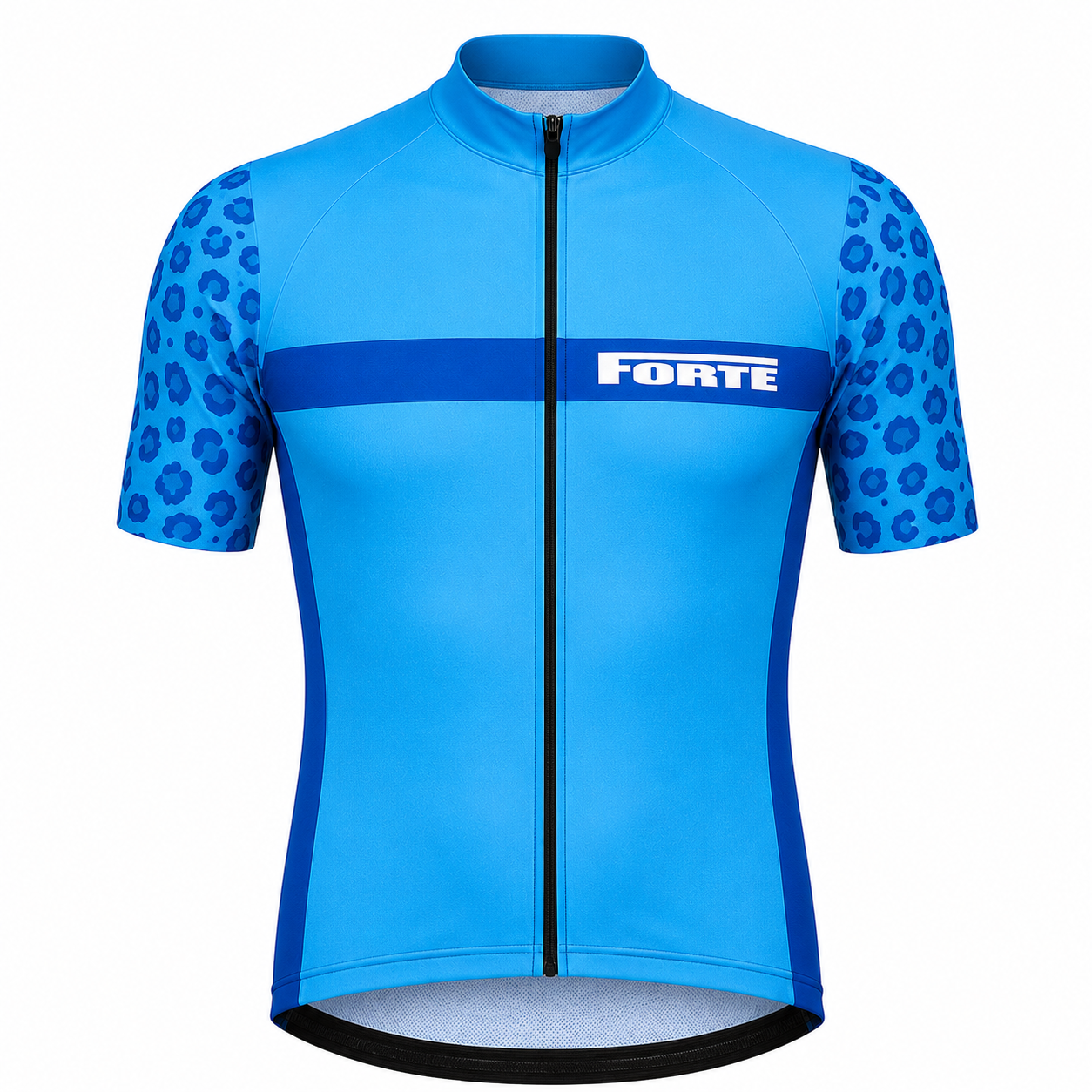 Wielershirt Pro Unisex Camo Blue