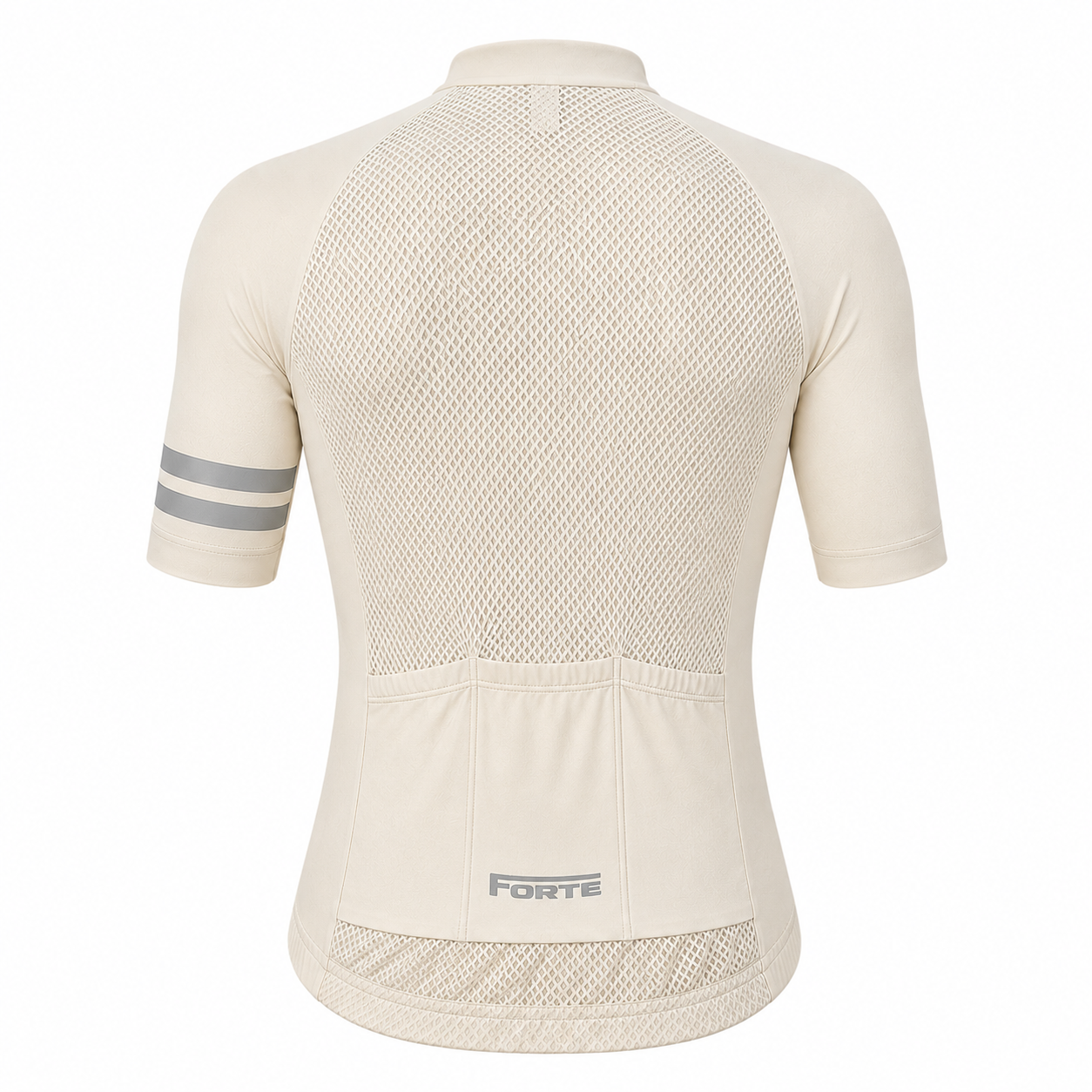 Wielershirt Aero Elite Lichtgrijs