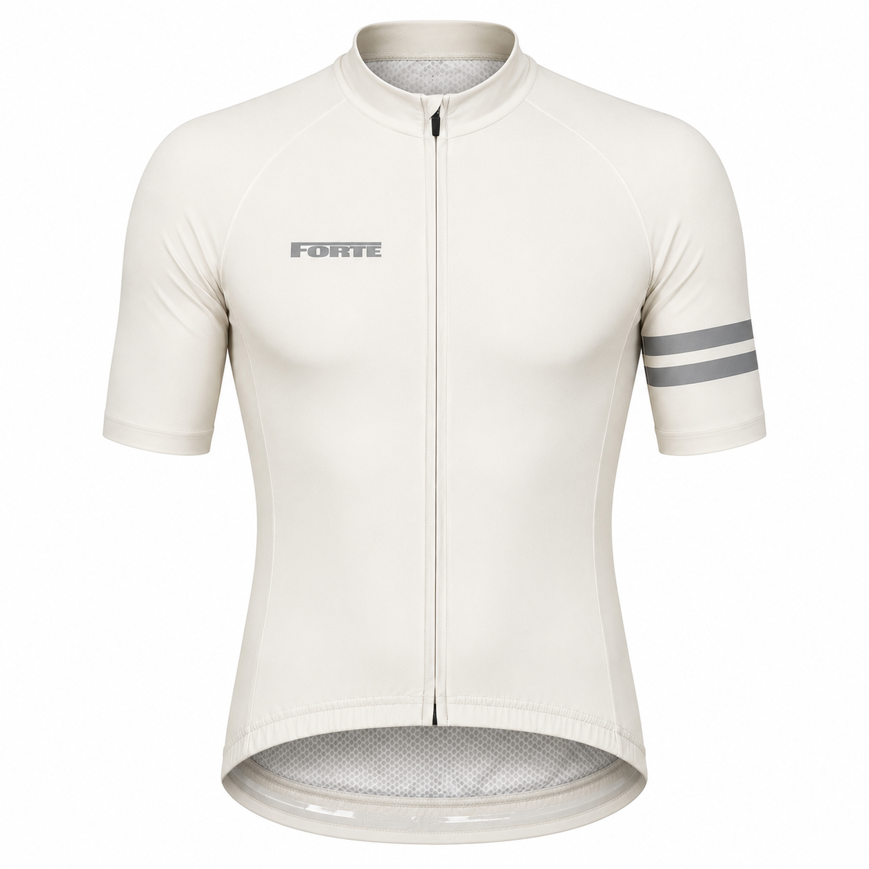 Wielershirt Aero Elite Lichtgrijs