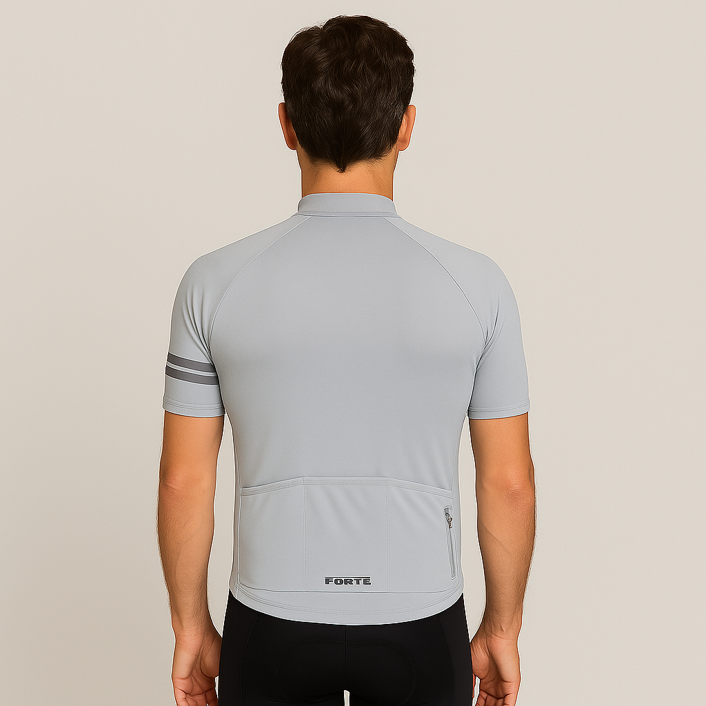 Wielershirt Elite Grijs