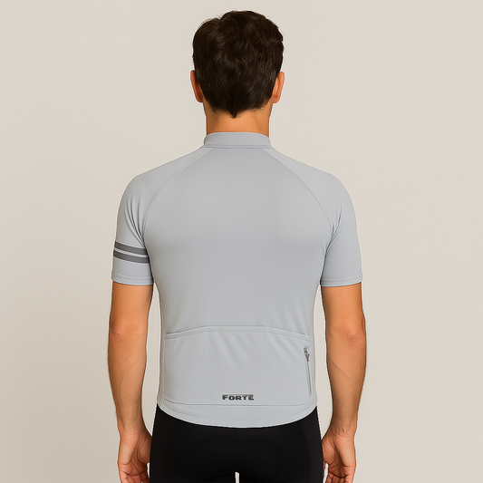 Wielershirt Elite Grijs
