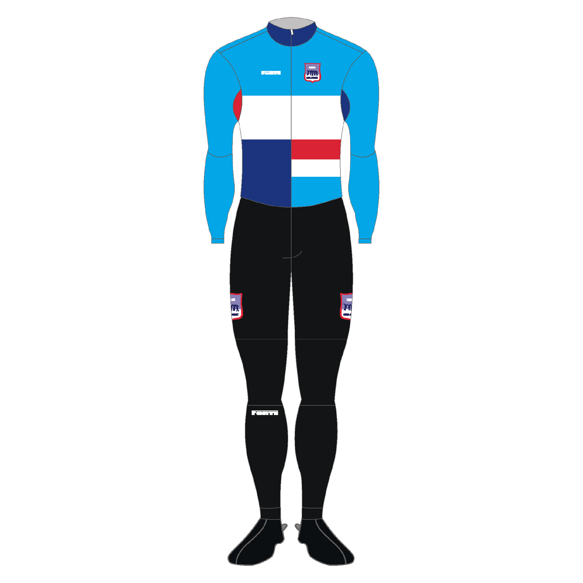 Marathonpak thermo IJsclub Kees Jongert – ultralicht en ademend pak met isolatie voor lange schaatstrainingen en wedstrijden
