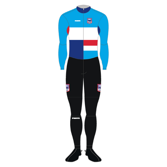 Marathonpak thermo IJsclub Kees Jongert – ultralicht en ademend pak met isolatie voor lange schaatstrainingen en wedstrijden
