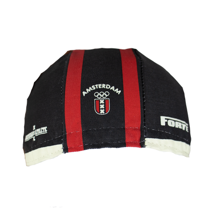 Vintage Amsterdam Wielerpet – Retro Koerspet Cycling Cap