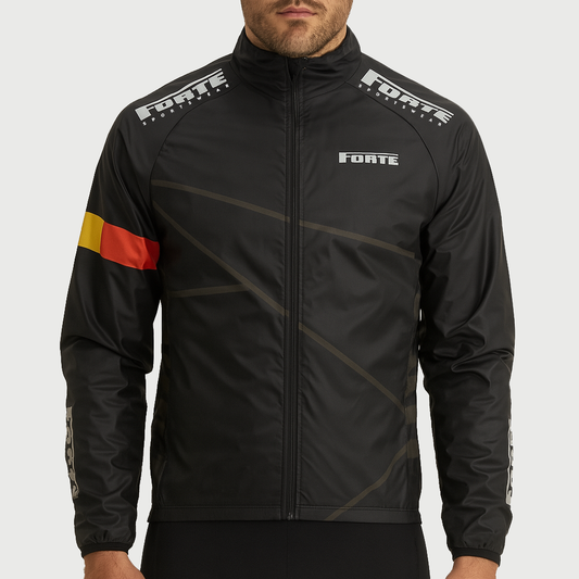 Windjack lange mouwen en windvest tegen regen met winddichte stof